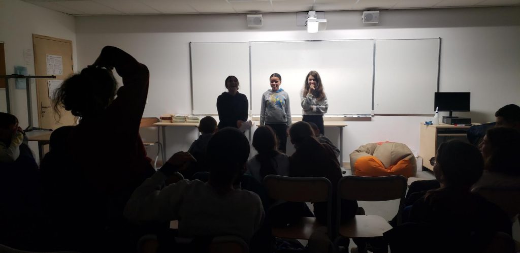 Atelier slam pour collégiens, lycéens à Vienne Auvergne Rhones alpes en 2024