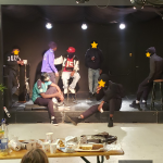 Groupe de participants à un atelier slam Manzanillo à Vienne en Isère